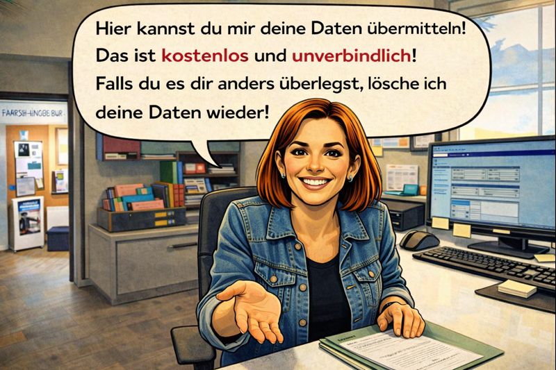 Comic-Szene Anmeldung